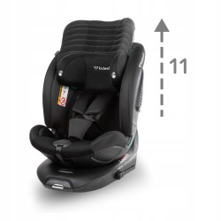 FOTELIK SAMOCHODOWY Kidwell GoCar CZARNY i-SIZE 40-135 cm ISOFIX Obrotowy FOTELIK SAMOCHODOWY Kidwell GoCar CZARNY i-SIZE 40-135 cm ISOFIX Obrotowy
