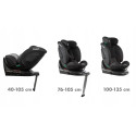 FOTELIK SAMOCHODOWY Kidwell GoCar CZARNY-SZARY i-SIZE 360 ISOFIX Obrotowy