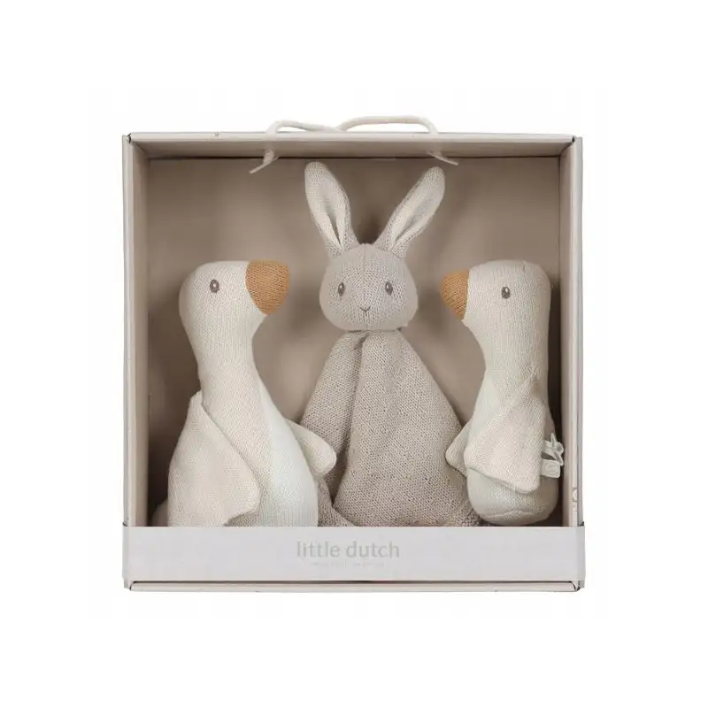 Little Dutch Zestaw prezentowy dzianinowy Newborn Naturals LD8452