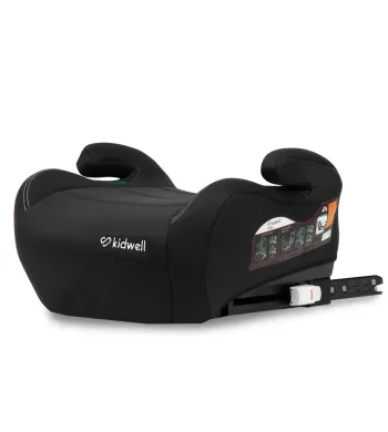 FOTELIK SAMOCHODOWY PODSTAWKA i-SIZE ISOFIX 15-36kg KIDWELL OVAN Black