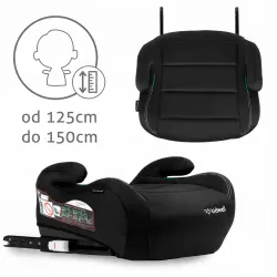 FOTELIK SAMOCHODOWY PODSTAWKA i-SIZE ISOFIX 15-36kg KIDWELL OVAN Black FOTELIK SAMOCHODOWY PODSTAWKA i-SIZE ISOFIX 15-36kg KIDWELL OVAN Black