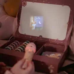 LD Latarka projektor Róż LD4780