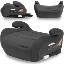 FOTELIK SAMOCHODOWY PODSTAWKA i-SIZE ISOFIX 15-36kg KIDWELL OVAN Gray