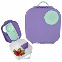 B.BOX MINI LUNCHBOX ŚNIADANIÓWKA Z PRZEGRÓDKAMI Blue Slate B.BOX MINI LUNCHBOX ŚNIADANIÓWKA Z PRZEGRÓDKAMI Blue Slate
