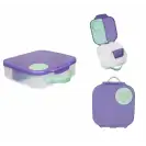 B.BOX MINI LUNCHBOX ŚNIADANIÓWKA Z PRZEGRÓDKAMI Blue Slate