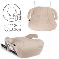 FOTELIK SAMOCHODOWY PODSTAWKA i-SIZE ISOFIX 15-36kg KIDWELL BONO 120-150cm Beige FOTELIK SAMOCHODOWY PODSTAWKA i-SIZE ISOFIX 15-36kg KIDWELL BONO 120-150cm Beige