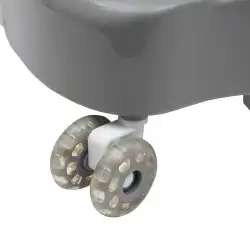 Babymix chodzik kołyska graf/róż