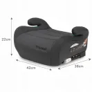 FOTELIK SAMOCHODOWY PODSTAWKA i-SIZE ISOFIX 15-36kg KIDWELL OVAN Gray