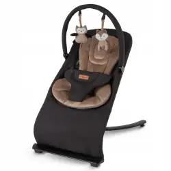 Kidwell leżaczek RUBI Black/Gold ( wooden )