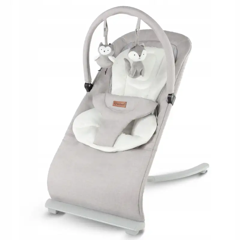 Leżaczek Kidwell RUBI Gray/White