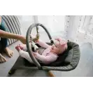 Kidwell leżaczek RUBI Black/Gold ( wooden )