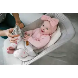 Kidwell leżaczek RUBI Black/Gold ( wooden )