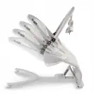 Leżaczek Kidwell RUBI Gray/White