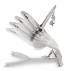 Leżaczek Kidwell RUBI Gray/White