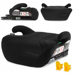 FOTELIK SAMOCHODOWY PODSTAWKA i-SIZE ISOFIX 15-36kg KIDWELL BONO 120-150cm Black FOTELIK SAMOCHODOWY PODSTAWKA i-SIZE ISOFIX 15-36kg KIDWELL BONO 120-150cm Black