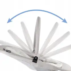 Leżaczek Kidwell RUBI Gray/White