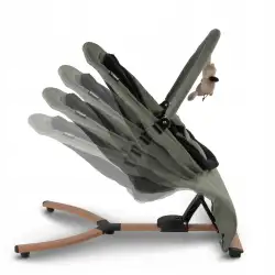 Leżaczek Kidwell RUBI Green/Black ( wooden )