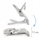 Leżaczek Kidwell RUBI Gray/White