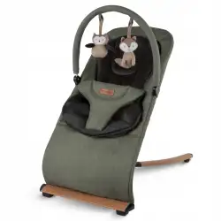 Leżaczek Kidwell RUBI Green/Black ( wooden )