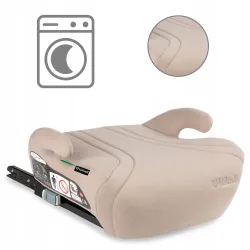 FOTELIK SAMOCHODOWY PODSTAWKA i-SIZE ISOFIX 15-36kg KIDWELL BONO 120-150cm Beige FOTELIK SAMOCHODOWY PODSTAWKA i-SIZE ISOFIX 15-36kg KIDWELL BONO 120-150cm Beige