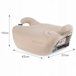 FOTELIK SAMOCHODOWY PODSTAWKA i-SIZE ISOFIX 15-36kg KIDWELL BONO 120-150cm Beige FOTELIK SAMOCHODOWY PODSTAWKA i-SIZE ISOFIX 15-36kg KIDWELL BONO 120-150cm Beige
