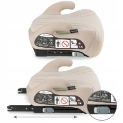 FOTELIK SAMOCHODOWY PODSTAWKA i-SIZE ISOFIX 15-36kg KIDWELL BONO 120-150cm Beige FOTELIK SAMOCHODOWY PODSTAWKA i-SIZE ISOFIX 15-36kg KIDWELL BONO 120-150cm Beige