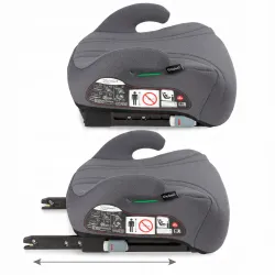 FOTELIK SAMOCHODOWY PODSTAWKA i-SIZE ISOFIX 15-36kg KIDWELL BONO 120-150cm Gray FOTELIK SAMOCHODOWY PODSTAWKA i-SIZE ISOFIX 15-36kg KIDWELL BONO 120-150cm Gray