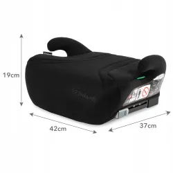 FOTELIK SAMOCHODOWY PODSTAWKA i-SIZE ISOFIX 15-36kg KIDWELL BONO 120-150cm Black FOTELIK SAMOCHODOWY PODSTAWKA i-SIZE ISOFIX 15-36kg KIDWELL BONO 120-150cm Black