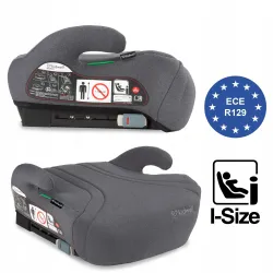 FOTELIK SAMOCHODOWY PODSTAWKA i-SIZE ISOFIX 15-36kg KIDWELL BONO 120-150cm Gray FOTELIK SAMOCHODOWY PODSTAWKA i-SIZE ISOFIX 15-36kg KIDWELL BONO 120-150cm Gray