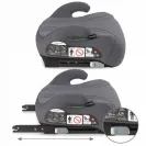FOTELIK SAMOCHODOWY PODSTAWKA i-SIZE ISOFIX 15-36kg KIDWELL BONO 120-150cm Gray