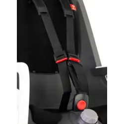 Fotelik rowerowy tylny Hamax Caress white/mint