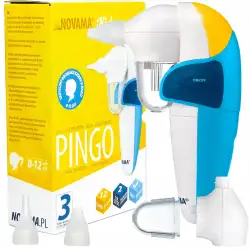 ELEKTRYCZNY ASPIRATOR DO NOSA ODCIĄGACZ NA KATAREK PINGO 12MELODYJEK 2KOŃC