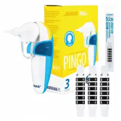 ELEKTRYCZNY ASPIRATOR DO NOSA ODCIĄGACZ NA KATAREK PINGO 12MELODYJEK 2KOŃC