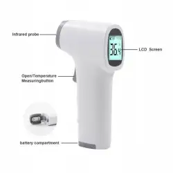 TERMOMETR BEZDOTYKOWY NA PODCZERWIEŃ MEDYCZNY ELEKTRONICZNY CONTEC TP500