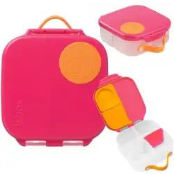 B.BOX MINI LUNCHBOX ŚNIADANIÓWKA Z PRZEGRÓDKAMI Strawberry Shake