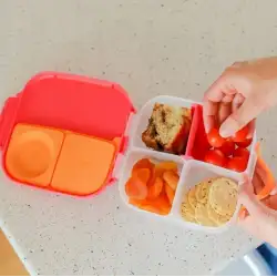 B.BOX MINI LUNCHBOX ŚNIADANIÓWKA Z PRZEGRÓDKAMI Strawberry Shake