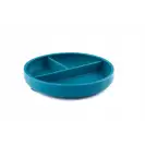 Talerzyk Baby in World silikonowy Ocean Blue