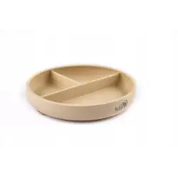 Talerzyk Baby in World silikonowy Sand
