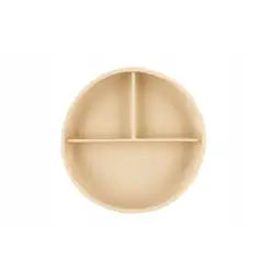 Talerzyk Baby in World silikonowy Sand