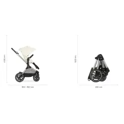 Wózek Cybex EOS Lux 2w1 – połączenie wygody, stylu i bezpieczeństwa
