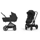 Cybex Eos LUX Wózek wielofunkcyjny 2w1 Moon Black OPIS
