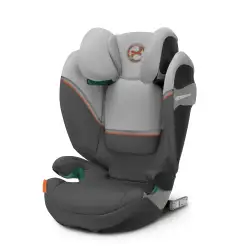 Fotelik Cybex Solution S2 i-Fix Lava Grey – widok z przodu