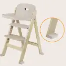 Krzesełko do karmienia drewniane taca dla dzieci 3w1 do 40kg Lionelo Floris