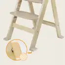 Krzesełko do karmienia drewniane taca dla dzieci 3w1 do 40kg Lionelo Floris