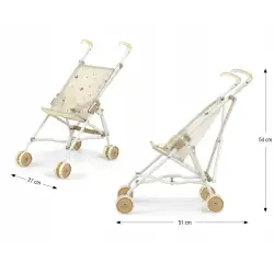 Milly Mally wózek dla lalek Julia Nature