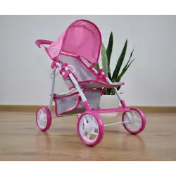 Milly Mally wózek dla lalek Natalie Pink