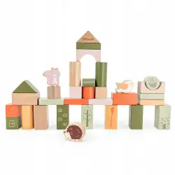 Viga klocki drewniane 50el. 44230