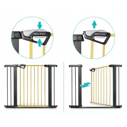 Milly Mally barierka Guardy 104 Black Natural