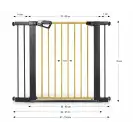 Milly Mally barierka Guardy 104 Black Natural
