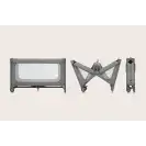 Lionelo Łóżeczko turystyczne dziecięce MATERAC PREMIUM torba grey ston